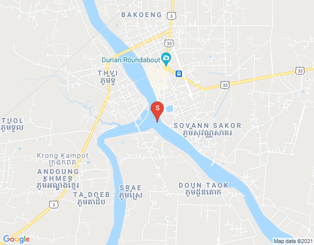 Carte de PROPERTIES DABEST, Kampong Kandal, Kampot