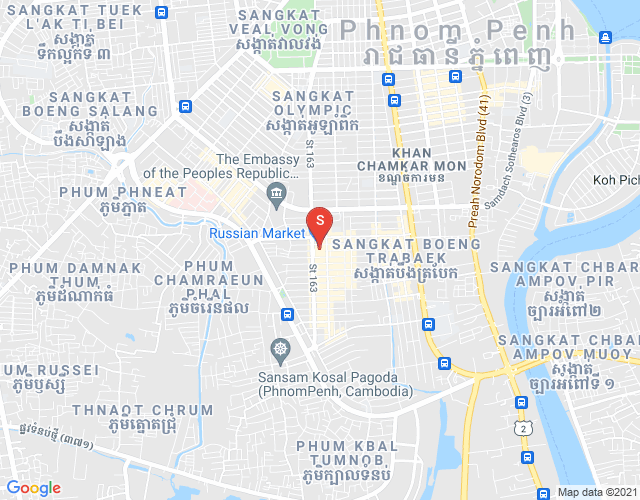 Карта Тул Том Пунг 2, Чамкармон, Пномпень