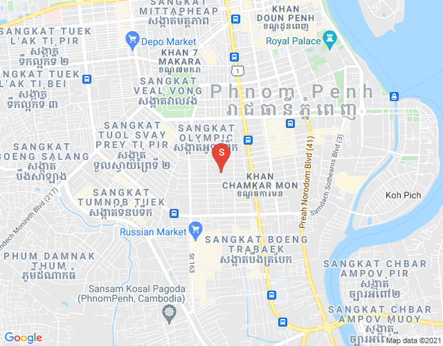Карта Тул Свай Прей 1, Boeng Keng Kang, Пномпень