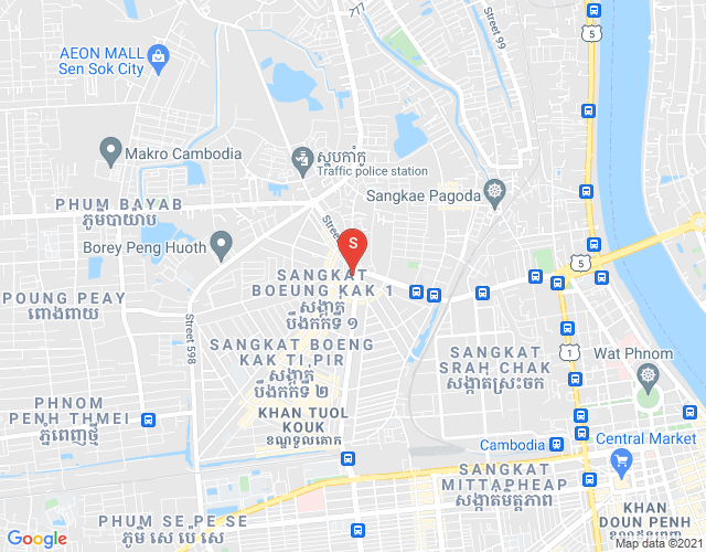 Map of DABEST PROPERTIES, Tuol Sangke, Russey Keo, Phnom Penh
