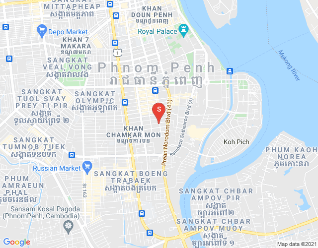 Map of 352, BKK 1, Boeng Keng Kang, Phnom Penh