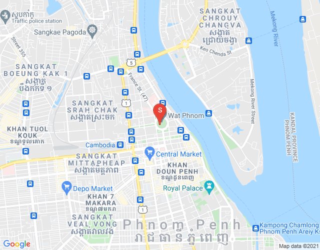 Map of Properties   Dabest, Tumnob Tuek, Boeng Keng Kang, Phnom Penh