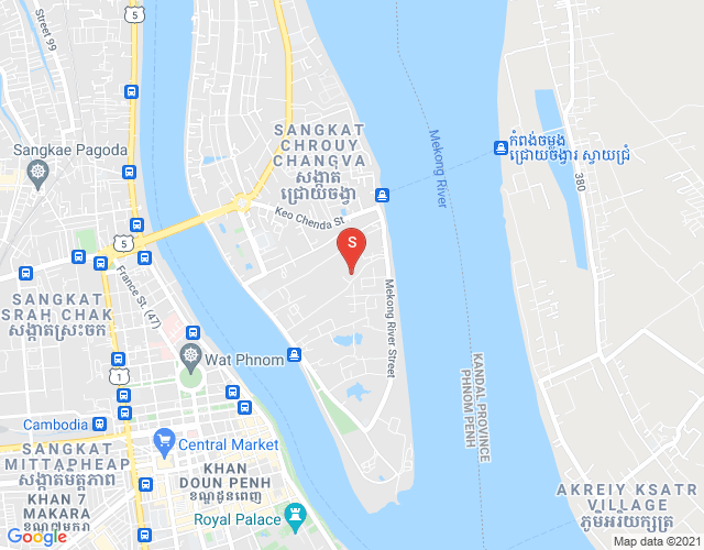 แผนที่ จเรยจังวา, พนมเปญ