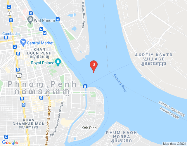 Carte de Dabest Properties, Tonle Bassac, Chamkarmon, Phnom Penh