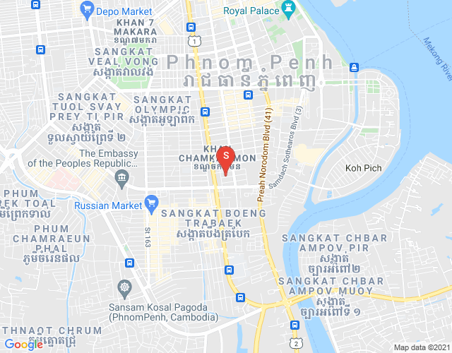 แผนที่ BKK 1, บึงเกงกอง, พนมเปญ