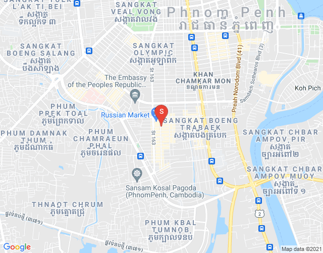 Карта Тул Том Пунг 2, Чамкармон, Пномпень