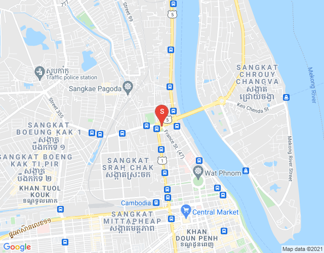DABEST Properties, 斯拉甲, 隆边区, 金边地图
