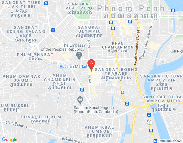 Mapa: PROPERTIES CAMBODIA CO LTD PROPERTIES DABEST, Boeung Trabek, Chamkarmon, Phnom Penh