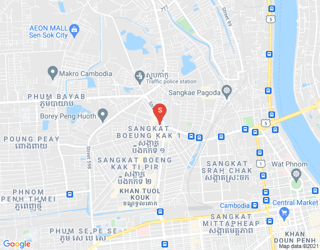 宣城2, 堆谷区, 金边地图