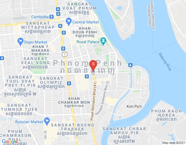 แผนที่ PROPERTIES  DABEST, BKK 1, บึงเกงกอง, พนมเปญ