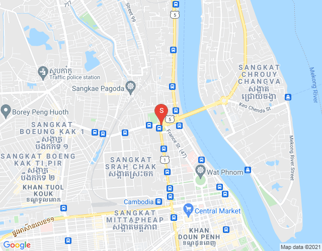 แผนที่ DABEST PROPERTIES, Tuol Sangke, รุสเซ็ยแกว, พนมเปญ