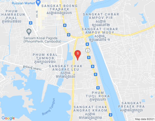 Mapa: Urban Village Phase 1