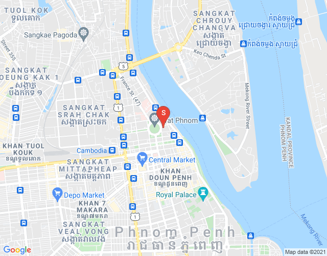 DABEST PROPERTIES, 塔仔山, 隆边区, 金边地图