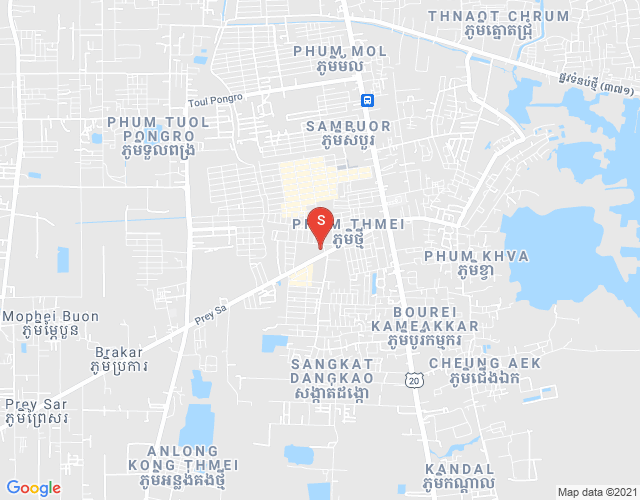 Map of 217, Dangkao, Phnom Penh