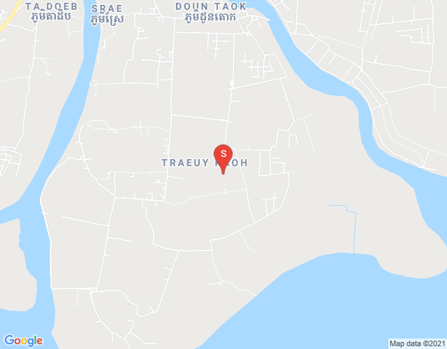Map of Dabest Properties, Traeuy Kaoh, Kampot