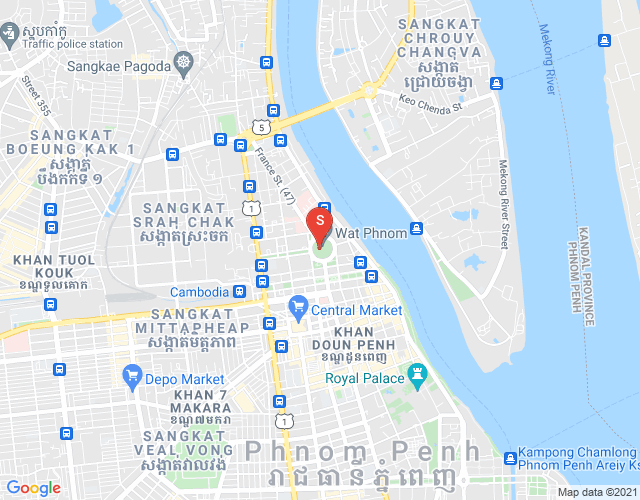 Carte de Properties Dabest, Veal Vong, 7 Makara, Phnom Penh