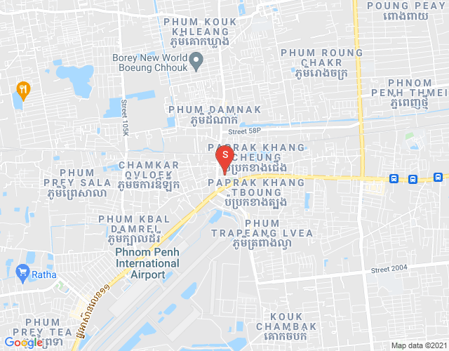 แผนที่ Kamboul, พนมเปญ
