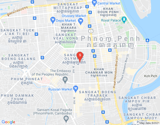 Mapa: Chak Angrae Kraom, Meanchey, Phnom Penh