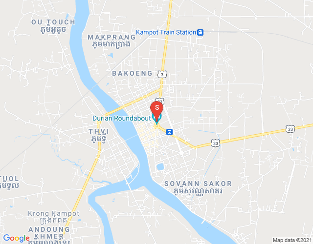 Map of Properties  Dabest, Kampong Kandal, Kampot