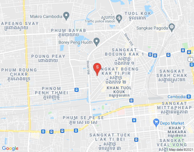 Phnom Penh Galaxy Garden 지도
