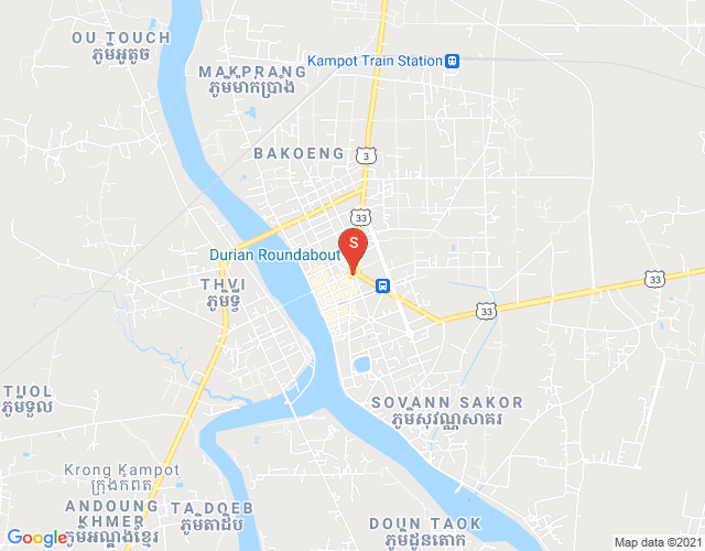 Properties  Dabest, Chum Kriel县, Tuek Chhou市, 贡布地图