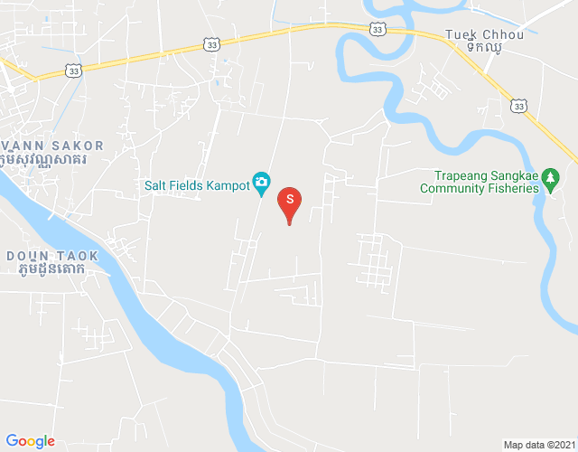 Mapa: Properties  Dabest, Chum Kriel, Tuek Chhou, Kampot