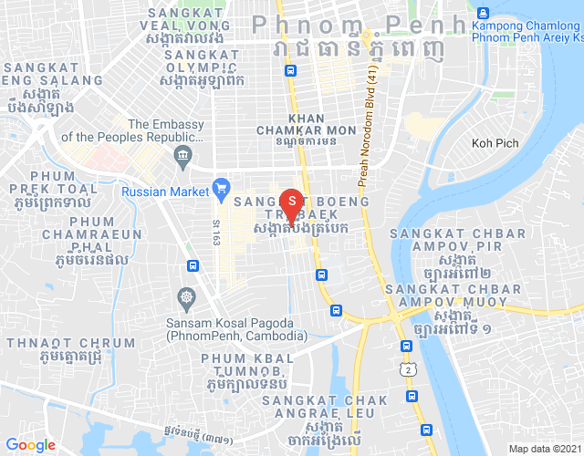 Map of L Residence Boeung Trabek II