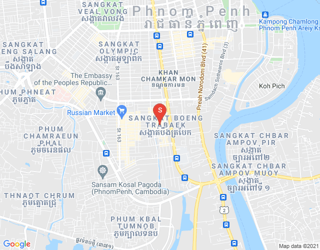 Map of L Residence Boeung Trabek II