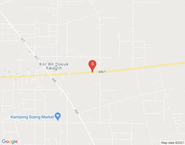 Map of BKK 3, Boeng Keng Kang, Phnom Penh