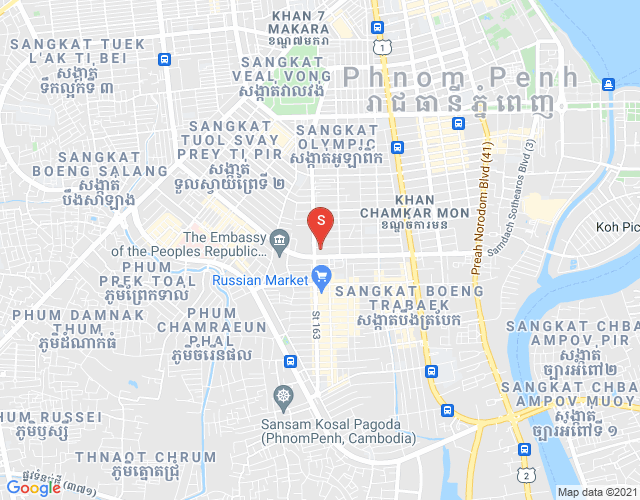 Map of L Residence Boeung Keng Kang III
