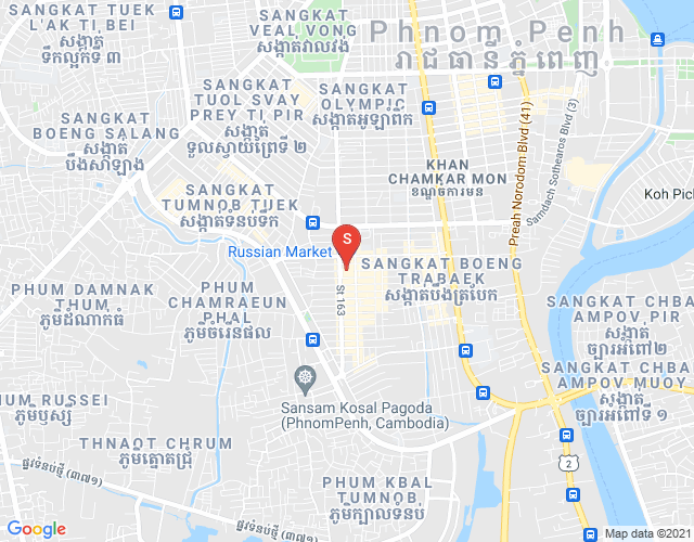 Properties  Dabest, 주더분1구역, 짬까몬, 프놈펜 지도
