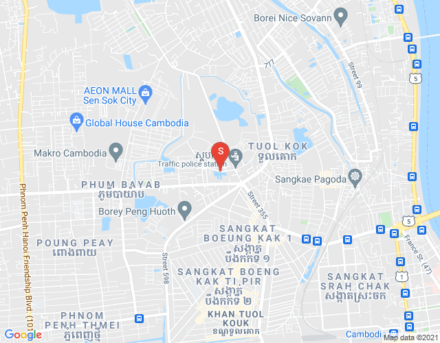 แผนที่ ตวลสังแก 1, รุสเซ็ยแกว, พนมเปญ