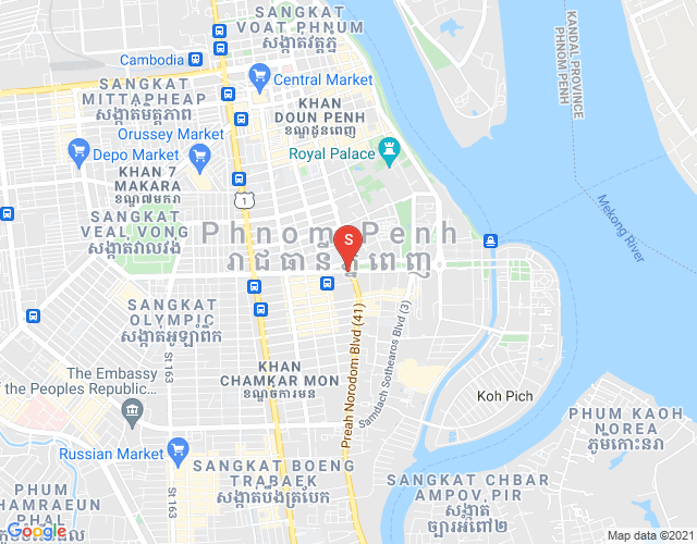 Carte de Properties  Dabest, BKK 1, Boeng Keng Kang, Phnom Penh