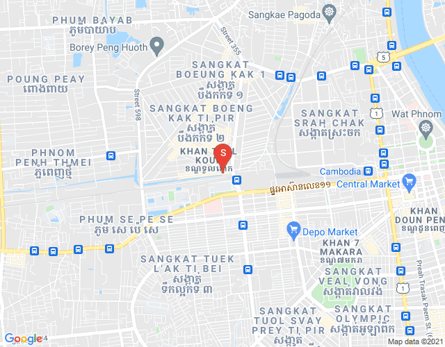 แผนที่ ตuolโกก, พนมเปญ