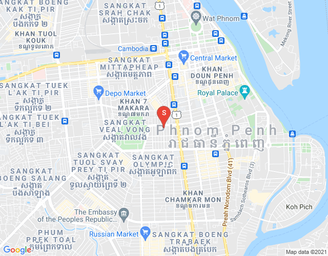 Boeung Prolit分区, 马卡拉区, 金边地图