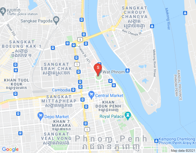 PROPERTIES DABEST, 塔仔山, 隆边区, 金边地图