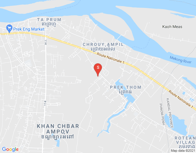 Map of Preaek Aeng, Chbar Ampov, Phnom Penh