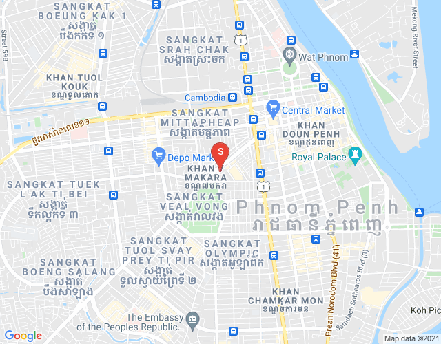 แผนที่ โอรือไซ 2, เจ็ดมกรา, พนมเปญ