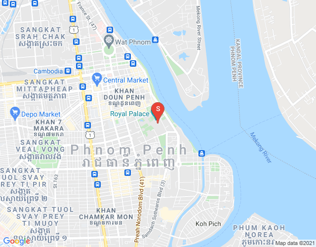 Mapa: Chey Chumneah, Daun Penh, Phnom Penh