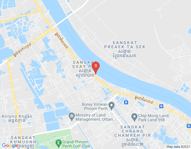 Mapa: Russey Keo, Phnom Penh