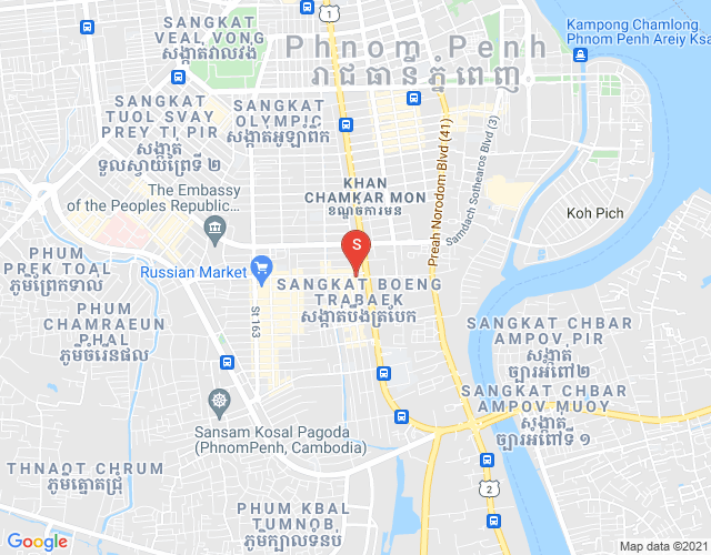 Carte de Dabest  Properties, Boeung Trabek, Chamkarmon, Phnom Penh