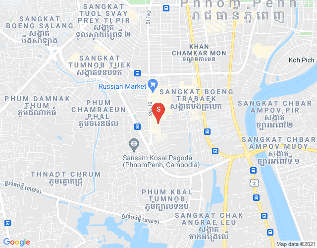 Mapa: Toul Tum Poung 1, Chamkarmon, Phnom Penh