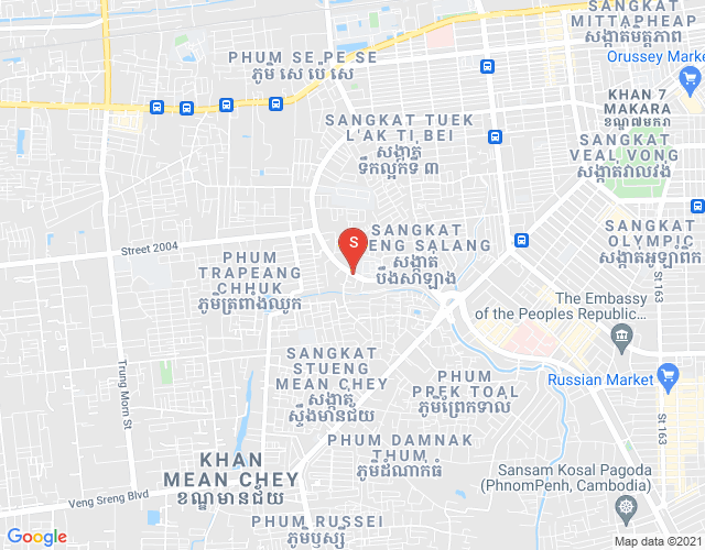 Carte de Tuek Thla, Sen Sok, Phnom Penh