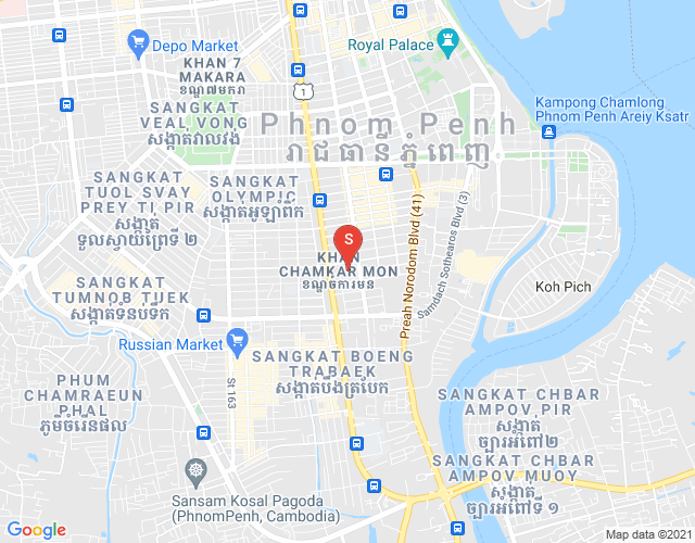 PROPERTIES DABEST, 万景岗2分区（BKK2), 波哥堪, 金边地图