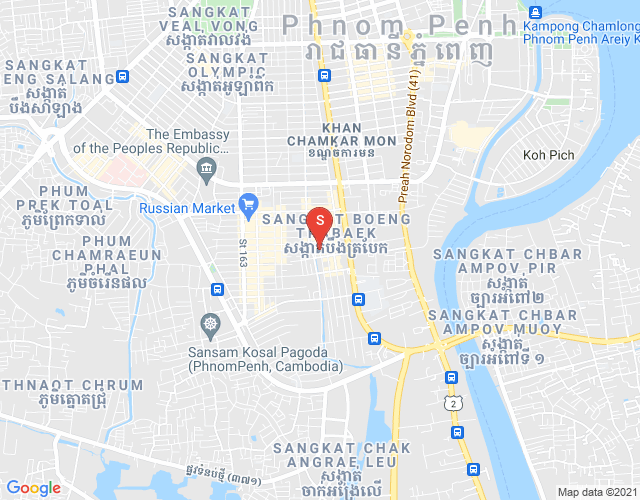 แผนที่ บึงตระเบก, จัมการมอน, พนมเปญ