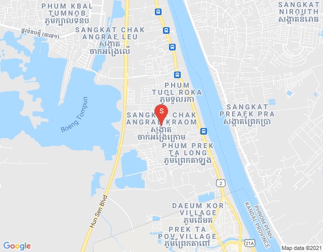 长夏下社分区, 棉芷区, 金边地图