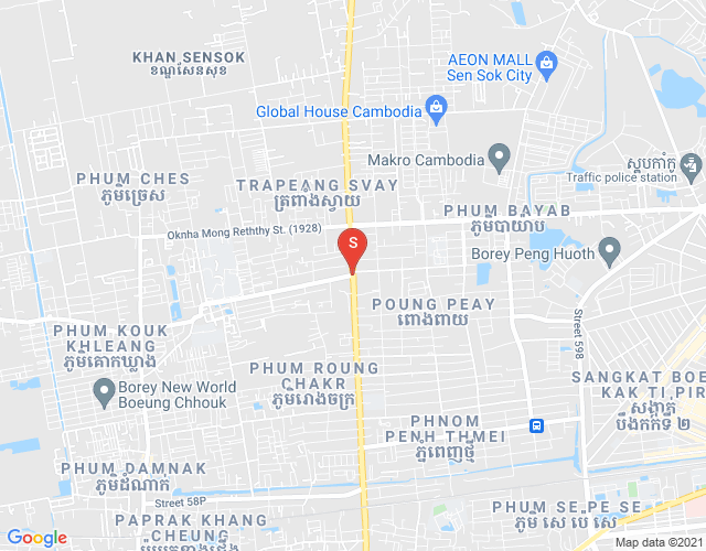 新金边, 森速区, 金边地图
