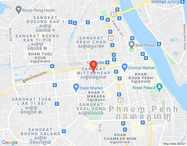 แผนที่ มิตรภาพ, เจ็ดมกรา, พนมเปญ