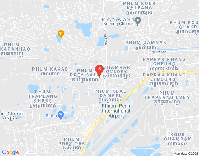 Carte de Kakab 1, Por Sen Chey, Phnom Penh