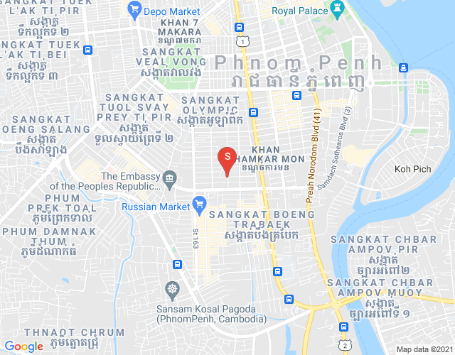 แผนที่ บีเคเค 3, บึงเกงกอง, พนมเปญ